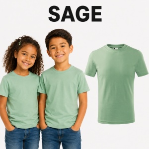 Tricou Copii Clasic Basic Kids, Băiat/Fată, Bumbac 100% Confortabil, 160 g/m², Mărimi 4–12 ani - Img 35