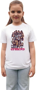 Tricou copii cu formatia GFRIEND , din bumbac 100% - Img 3