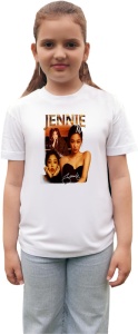 Tricou copii cu formatia JENNIE KIM 2 , din bumbac 100% - Img 3