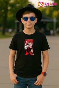 Tricou copii cu formatia JUNGKOOK 3 , din bumbac 100% - Img 5