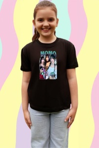 Tricou copii cu formatia MOMO 2 , din bumbac 100%