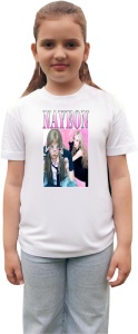Tricou copii cu formatia NAYEON , din bumbac 100% - Img 3