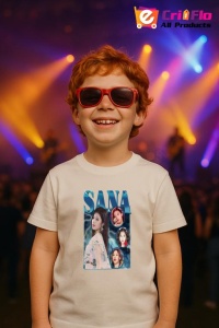 Tricou copii cu formatia SANA , din bumbac 100%