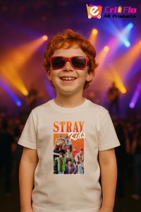 Tricou copii cu formatia STRAV KIDS , din bumbac 100% - Img 9