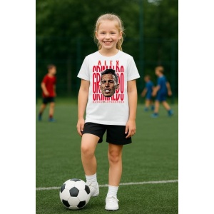 Tricou Copii din bumbac cu fotbalistul Alejandro Grimaldo Garcia-Bayer 04 Leverkusen - Img 8