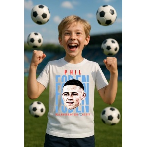 Tricou Copii din bumbac cu fotbalistul Daniel Podence-Olympiacos FC - Img 6