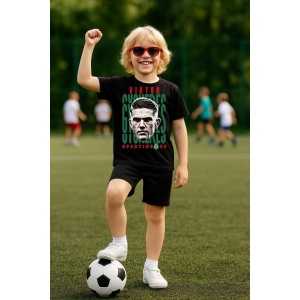 Tricou Copii din bumbac cu fotbalistul Viktor Gyokeres-Sporting CP - Img 6