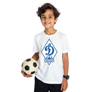 Tricou copii FC Dinamo Moscova din bumbac 100% - Img 2