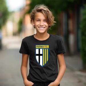 Tricou copii FC Parma din bumbac 100% - Img 6