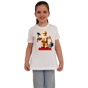 Tricou Copii Roblox Exploratorul Pixelat din bumbac 100% - Img 3