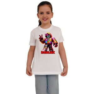 Tricou Copii Roblox Flacara Pacii din bumbac 100%
