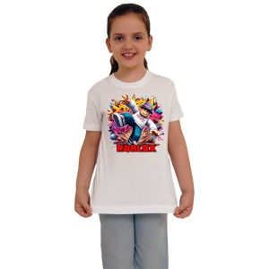Tricou Copii Roblox Robotul Blaster din bumbac 100% - Img 3