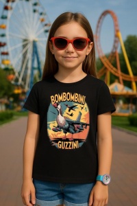 Tricou Copii Tralalelo Tra la la Bombombini Guzzini Funny Italian Brainrot Meme Humor Gen Z T-Shirt - Img 3