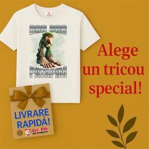Tricou Copii Tralalelo Tra la la Brr Brr Patapim T-Shirt - Img 7