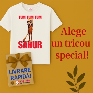 Tricou Copii Tralalelo Tra la la Funny tum tum tum sahur italian brainrot gen z T-Shirt - Img 6