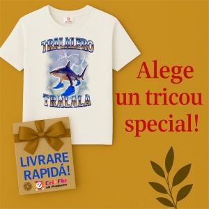Tricou Copii Tralalelo Tra la la Tralalero Tralala Bootleg Brainrot Italian Brainrot Meme T-Shirt (2) - Img 6