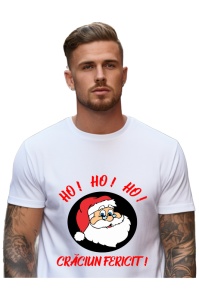 Tricou Craciun Barbat - Ho! Ho! Ho!