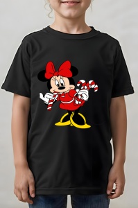Tricou Craciun copii - Christmas Minnie - Img 2