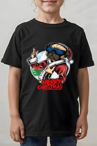 Tricou Craciun copii - Merry Christmas Dog - Img 2