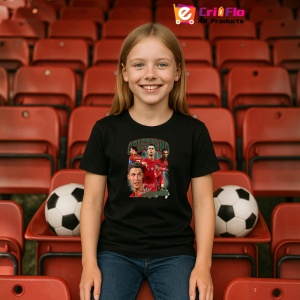 Tricou Cristiano Ronaldo Autograf Portugalia - Copii | Dama | Barbat - Img 4