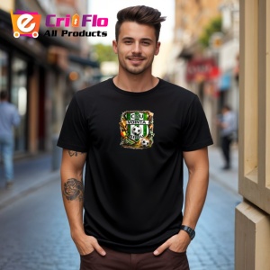 Tricou Csu Vointa Sibiu Emblema Fotbal Romania, din bumbac 100%, tricou negru Copii | Dama | Barbat - Img 5