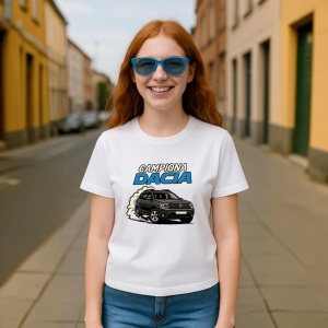 Tricou Dacia Duster Derapaje - Copii | Dama | Barbat - Img 4
