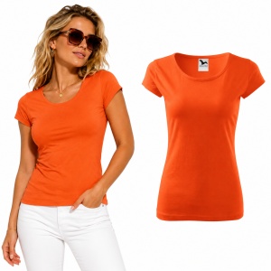 Tricou Damă 100% Bumbac Cambrat – Decolteu Rotund, Mâneci Scurte, 25 Culori | XS-2XL - Img 20