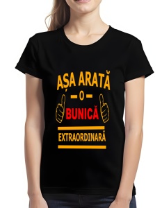 Tricou dama - BUNICA EXTRAORDINARA - Img 2