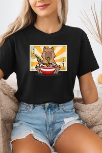 Tricou dama CapyBara - Ramen - Img 2