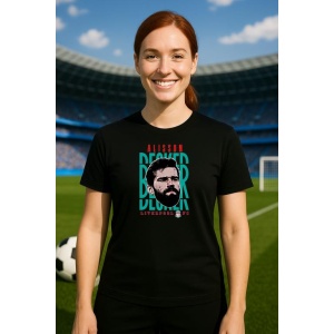 Tricou Dama cu fotbalistul Alisson Becker-Liverpool FC din bumbac 100% - Img 5