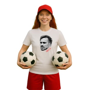 Tricou Dama cu fotbalistul Fabian Ruiz-Paris Saint-Germain PSG din bumbac 100% - Img 12