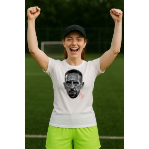 Tricou Dama cu fotbalistul Franck Ribery Bayern Munchen din bumbac 100%
