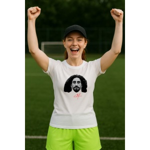 Tricou Dama cu fotbalistul Marc Cucurella-Chelsea FC din bumbac 100% - Img 9