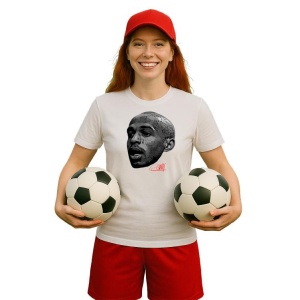 Tricou Dama cu fotbalistul Thierry Henry-Arsenal din bumbac 100% - Img 11