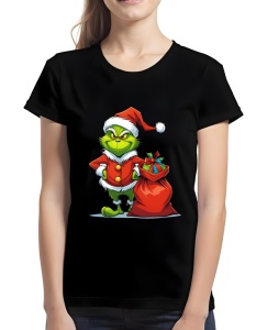 Tricou dama - GRINCH IS COMING - Img 2
