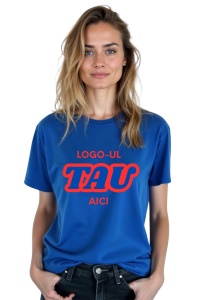 Tricou dama personalizat cu logo-ul companiei