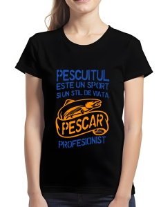 Tricou dama - PESCUIT PROFESIONIST - Img 2
