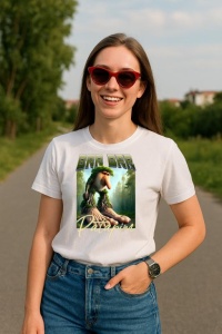 Tricou Dama Tralalero TraLaLa cu Brr Brr Patapim Italian Brainrot Meme Forest Monkey Bootleg - Img 3