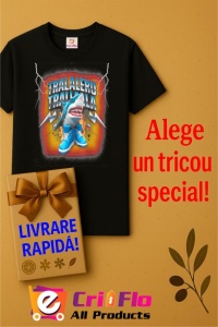 Tricou Dama Tralalero TraLaLa cu Tralalero Tralala Funny Bootleg Brainrot Italian Meme Kids - Img 8