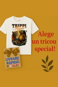 Tricou Dama Tralalero TraLaLa cu Trippi Troppi Italian Brainrot Meme cat fish or Bear fish - Img 9
