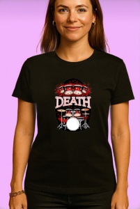 Tricou Death Tobe Heavy Metal, Copii | Dama | Barbat, culoare negru