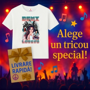 Tricou Demi Lovato - Portrait Style, muzica Hip-Hop / Emo Rap, Dama | Barbat | Copii - Img 9