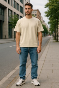 Tricou din bumbac pentru barbati Stage oversize