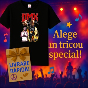Tricou DMX, muzica POP, Dama | Barbat | Copii, Culoare Negru - Img 15