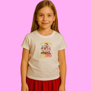 Tricou Dog Lover Christmas, din bumbac 100% Copii | Dama | Barbat