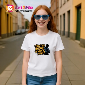 Tricou Dont Be Afraid It Wont Hurt Box, Copii | Dama | Barbat - Img 9