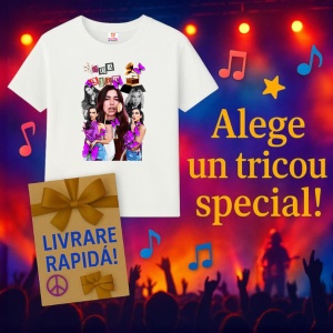 Tricou Dua Lipa - Butterflies, muzica POP, Dama | Barbat | Copii - Img 11