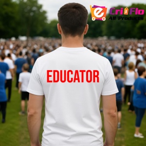 Tricou EDUCATOR, Personalizat | Unisex Dama si Barbat - Img 4
