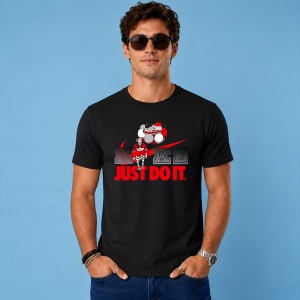 Tricou Fata Anime Street Fashion Rosu Negru Sneaker Head Balloons Design Urban, din bumbac 100%, tricou negru, Copii | Dama | Barbat - Img 2