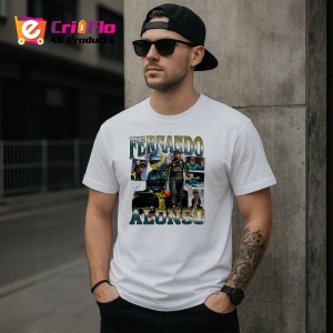 Tricou Fernando Alonso Montaj Curse Formula 1, Copii | Dama | Barbat - Img 5